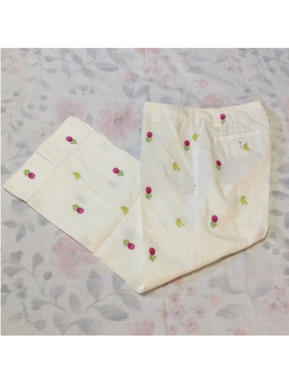 Lilly Pulitzer Embroidered Crop Pants